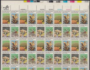 Scott 1827-30 MNH Full Sheet - Coral Reefs Issue