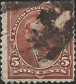 # 255 CHOCOLATE USED FAULT ULYSSES S. GRANT SCV-9.00