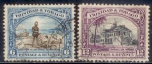 Trinidad & Tobago 1935 SC# 37,39 Used E32