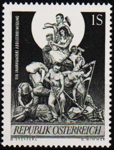 Austria.1964 1s S.G.1436 Unmounted Mint