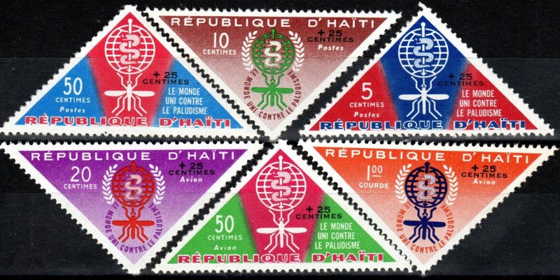 Haiti #B25-7, CB42-4  MNH  (X1729)