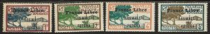 Wallis & Futuna 94-95, 97-98, mint, hinge remnants. 1941 (f288)