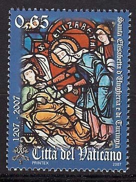 2007 - VATICAN - Scott #1365 - St. Elizabeth - MNH**