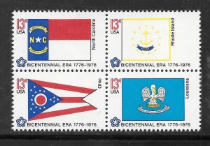 #1633-82 MNH Block of 4 (1644,1645,1649,1650)