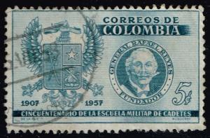 Colombia #673 Gen. Rafael Reyes; Used (0.25)