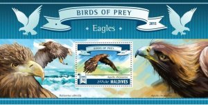 Maldives 2015 MNH - EAGLES    |  Michel Code: 5819 / Bl.825  |  Scott Code: 3421