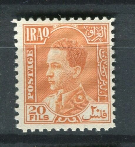 IRAQ; 1934 early Ghazi issue Mint hinged 20f. value 