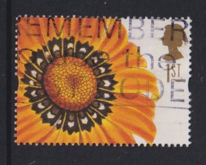 Great Britain #1719 used 1997  1st  gazania