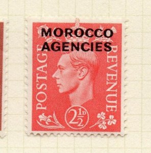 Morocco Agencies 1950 Early Issue Fine Mint Hinged 2.5d. Optd NW-184147