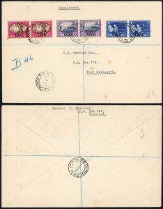 South West Africa 1945 Victory FDC
