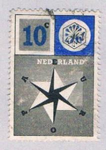 Netherlands 372 Used United Europe 1957 (BP32623)