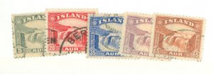 Iceland #170-174 Used Single