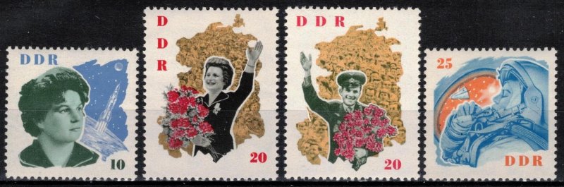 Germany - DDR - Scott 673-676 MNH