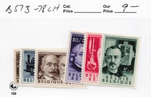 BELGIUM  B573-78   MLH