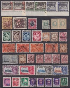 WORLDWIDE - INTERESTING GROUP OF MINT AND USED STAMPS - P717