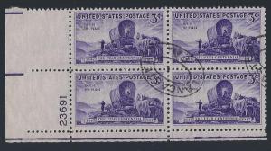 950,used plate block # 23691