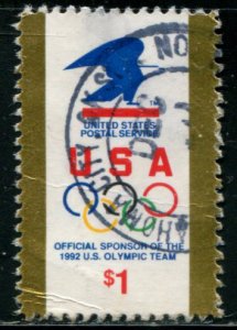 2539 US $1 Olympics, used