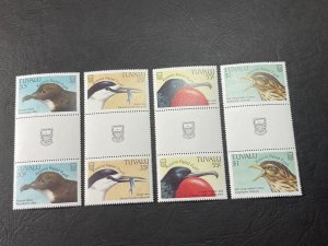 TUVALU # 796-799--MINT NEVER/HINGED---COMPLETE SET OF GUTTER PAIRS---1999