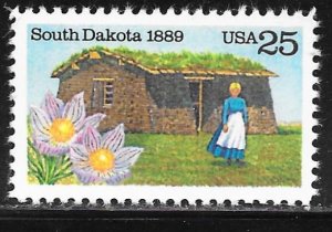 USA 2416: 25c Farm House, MNH, VF