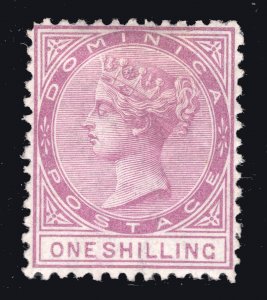 MOMEN: DOMINICA SG #3 1874 CROWN CC MINT OG H £325 LOT #67029*