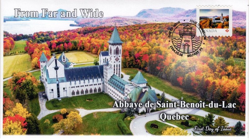 CA24-021, 2024, From Far and Wide, First Day of Issue, Pictorial Postmark, P-rat