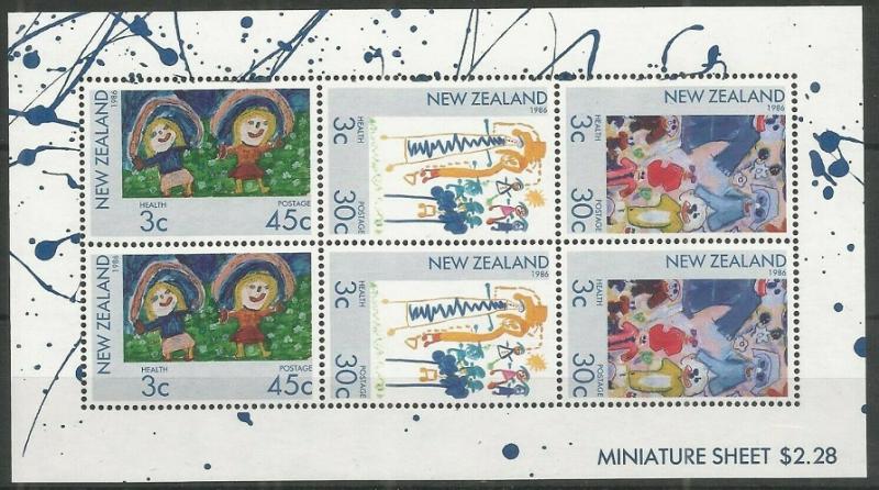1986 New Zealand 968-970KL Children's Day 4,50 €