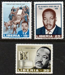 Liberia Sc #480-482 Mint Hinged