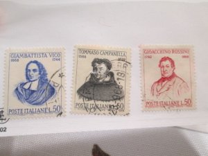 Italy #984-6 used set 2023 SCV = $0.75