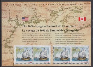 US 4074 Champlain MNH VF