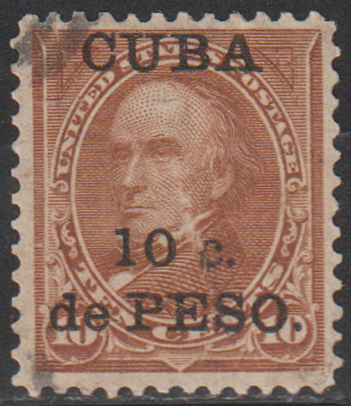 MALACK Cuba 226 XF-SUPERB, faint cancel, Nice! c1881
