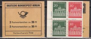 Germany - 1970 Booklet pane Mi# 7a - MNH - (227)