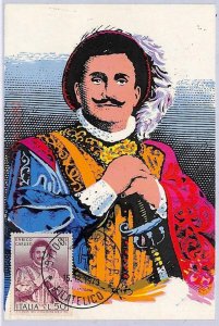 ad8754 - ITALY - POSTAL HISTORY - Maximum Card - 1973, Enrico Caruso MUSIC-