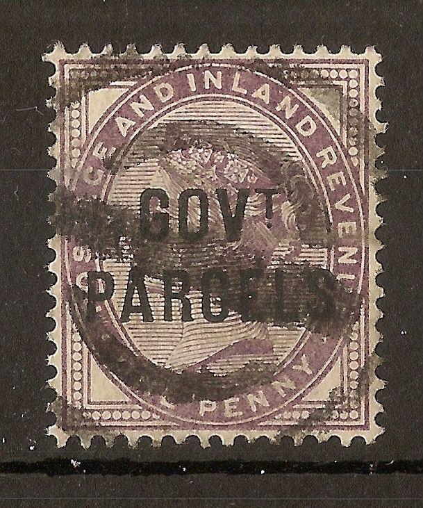 GB 1897 1d Govt Parcels SG.O69 cat£30