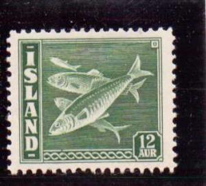 Iceland  Scott#  223  MH