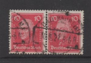 Germany  Scott # 355  used pair