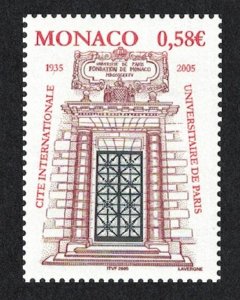 Monaco Foundation of Monaco Hall 2004 MNH SG#2680 MI#2723