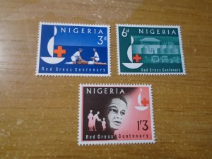 Nigeria  #  147-49  MNH