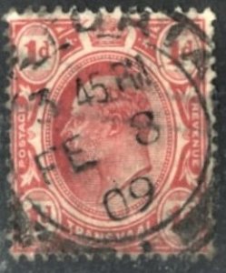 TRANSVAAL #282 - USED - 1905 - TRANS012