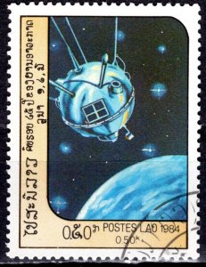 Laos; 1984: Sc. # 577: Used CTO Single Stamp