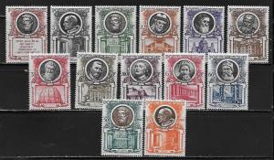 Vatican City 158-68 E13-14 Popes set MNH