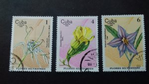 Cuba 1980 Forest Flowers Used