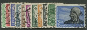 GERMANY #C46-C56 USED SET