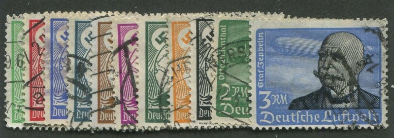 GERMANY #C46-C56 USED SET