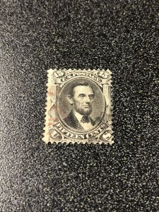 US 77 Lincoln 15 Cents Used Fine