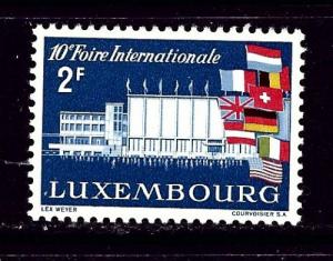 Luxemburg 332 Hinged 1958 Issue