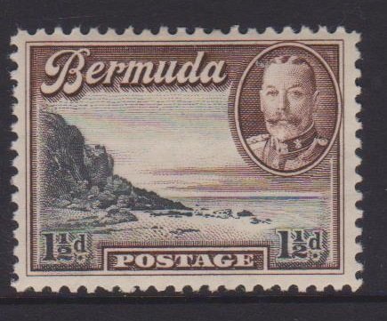 Bermuda Sc#107 MH