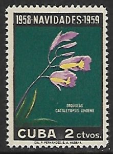 Cuba # 611 - Christmas, Cattleya - MNH.....{R1}