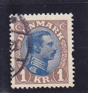 Denmark  Scott#  128  Used