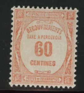 France Scott J61 MNH** 1927 postage due