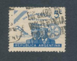 Argentina 1944  Scott 522 used - 5c, Day of the reservists